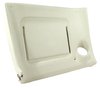 402076PR Lower Dash Pad Pair, 1977-1977 Chevy Corvette, White, W/O Lower AC Vent Cutout - image 3