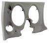 4020A2ST Upper & Lower Dash Pad Set, 1977-1977 Chevy Corvette, Dark Smoke, W/O Lower A/C Vent Cutout - image 3