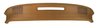 4020B2ST Upper & Lower Dash Pad Set, 1977-1977 Chevy Corvette, Dark Buckskin, W/O Lower A/C Vent Cutout - image 2
