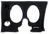 402120 Lower Dash Pad, 1977-1977 Chevy Corvette, Black, Left/Driver, w/Lower A/C Vent Cutout - image 1