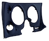 402145 Lower Dash Pad, 1977-1977 Chevy Corvette, Dark Blue, Left/Driver, w/Lower A/C Vent Cutout - image 1