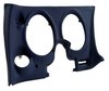 402145ST Upper & Lower Dash Pad Set, 1977-1977 Chevy Corvette, Dark Blue, w/Lower A/C Vent Cutout - image 3