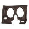402155ST Upper & Lower Dash Pad Set, 1977-1977 Chevy Corvette, Dark Brown, w/Lower A/C Vent Cutout - image 2