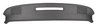 4021A2ST Upper & Lower Dash Pad Set, 1977-1977 Chevy Corvette, Dark Smoke, w/Lower A/C Vent Cutout - image 2