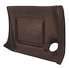 402255 Lower Dash Pad, 1977-1977 Chevy Corvette, Dark Brown, Right/Passenger - image 1