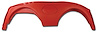 402302 Dash Pad, 1958-1958 Chevy Corvette, Red - image 1