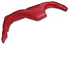 402435 Dash Pad, 1959-1962 Chevy Corvette, Red - image 1