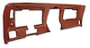 402539 Dash Assembly, 1981-1981 Chevy Corvette, Cinnabar - image 1