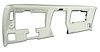 402573 Dash Assembly, 1978-1978 Chevy Corvette, Oyster - image 1