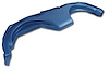 402708 Dash Pad, 1961-1961 Chevy Corvette, Speaker Delete Jewel Blue - image 1
