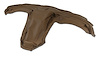 403054 Dash Cover, 1963-1964 Chevy Corvette, Saddle - image 1