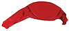 403330 Dash Pad Skin, 1965-1967 Chevy Corvette, Red Left/Driver - image 1