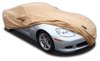 4037 Premium Flannel Indoor Car Cover, 2006-2013 Chevy Corvette Z06, Tan - image 2