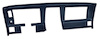 405248 Dash Cover, 1978-1981 Chevy Corvette, Dark Blue - image 1