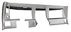 405264 Dash Cover, 1981-1981 Chevy Corvette, Silver - image 1