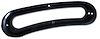 405320 Dash Insert, 1963-1964 Chevy Corvette, Black, 4 Hole - image 1
