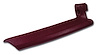 405638 Pillar Post, 1968-1968 Chevy Corvette, Dark Orange Right/Passenger - image 1