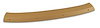 406450 Header Molding, 1978-1980 Chevy Corvette, Doeskin - image 1