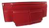 407124 Map Pocket, 1977-1977 Chevy Corvette, Red - image 1