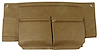 407151 Map Pocket, 1973-1975 Chevy Corvette, Medium Saddle - image 1