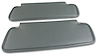 408063 Sunvisors, 1969 Chevy Corvette, Gunmetal Comfortweave - image 1