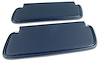 408143 Sunvisors, 1974-1975 Chevy Corvette, Dark Blue Comfortweave - image 1