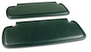 408214 Sunvisors, 1969 Chevy Corvette, Green Madrid - image 1