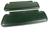 408217 Sunvisors, 1970-1970 Chevy Corvette, Green Madrid - image 1