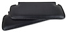 408220 Sunvisors, 1969-1973 Chevy Corvette, Black, Madrid - image 1