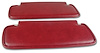 408231 Sunvisors, 1973-1973 Chevy Corvette, Oxblood Madrid - image 1