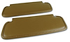 408256 Sunvisors, 1969 Chevy Corvette, Saddle Madrid - image 1