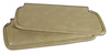 408316 Sunvisors, 1974-1975 Chevy Corvette, Neutral Madrid - image 1