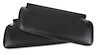 408320 Sunvisors, 1974-1975 Chevy Corvette, Black, Madrid - image 1