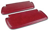 408331 Sunvisors, 1974-1975 Chevy Corvette, Oxblood Madrid - image 1