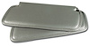 408361 Sunvisors, 1974-1975 Chevy Corvette, Silver Madrid - image 1