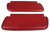408434 Sunvisors, 1976-1976 Chevy Corvette, Firethorn - image 1