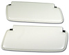 408476 Sunvisors, 1976-1976 Chevy Corvette, White - image 1