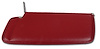 408826 Sunvisor, 1982-1982 Chevy Corvette, Red - image 1