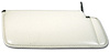 408876 Sunvisor, 1977-1977 Chevy Corvette, White - image 1