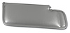 408964 Sunvisor, 1981-1981 Chevy Corvette, Silver Left/Driver Telescopic W/Rod - image 1