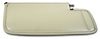 408966 Sunvisor, 1979-1980 Chevy Corvette, Oyster Left/Driver Telescopic W/Rod - image 1