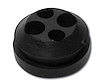 40921 Firewall Grommet, 1968-1974 Chevy Corvette, Tachometer Cable, Oil Line - image 1
