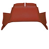 409638 Hardtop Headliner, 1968-1968 Chevy Corvette, Dark Orange - image 1
