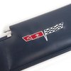 410148 Sunvisor, 1979-1981 Chevy Corvette, Dark Blue Left/Driver Telescopic W/Rod Embroidered W/Logo - image 3
