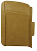 410251 T-Top Pad, 1973-1973 Chevy Corvette, Medium Saddle Left/Driver - image 1