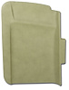 410416 T-Top Pad, 1974-1975 Chevy Corvette, Neutral Left/Driver - image 1