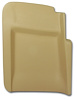 410850 T-Top Pad, 1978-1979 Chevy Corvette, Doeskin Left/Driver - image 1