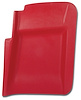 410924 T-Top Pad, 1978-1979 Chevy Corvette, Red Right/Passenger - image 1