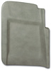 411068 T-Top Pad, 1982-1982 Chevy Corvette, Gray Left/Driver - image 1