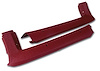 411226 Pillar Posts, 1982-1982 Chevy Corvette, Red - image 1